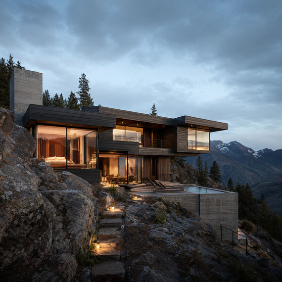 The Lost Mountain residence